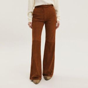 1989 STUDIO Women's Corduroy Flare Pants Women BROWN